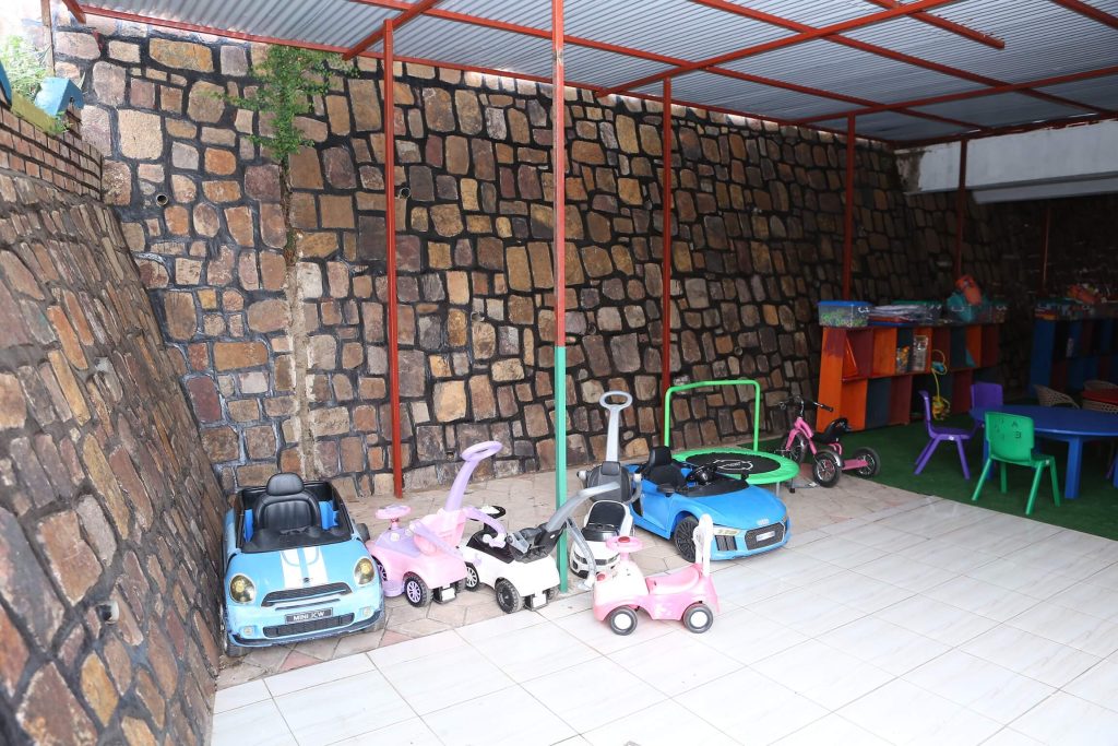 Playground Ride-On Area